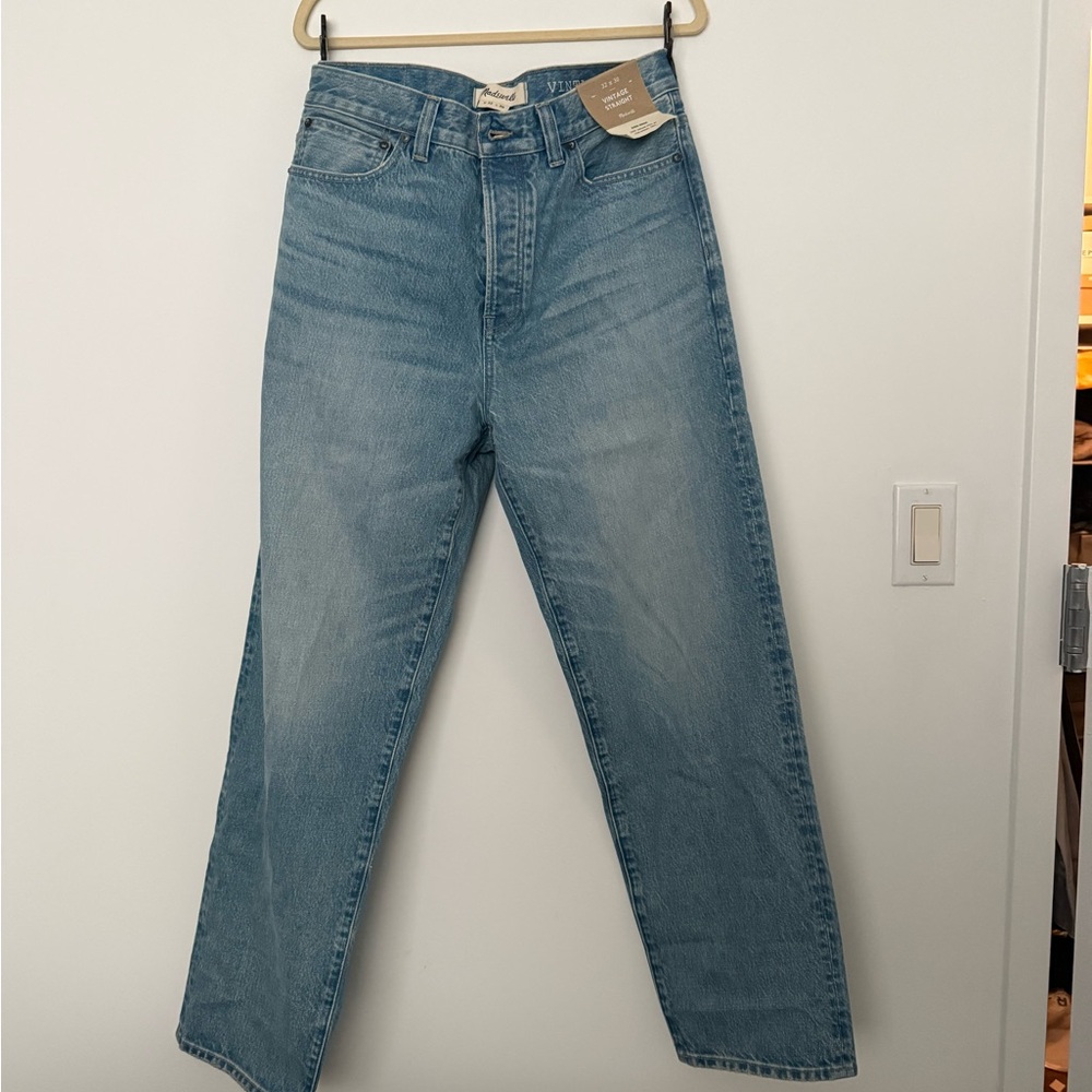 Madewell Men's vintage straight Jeans